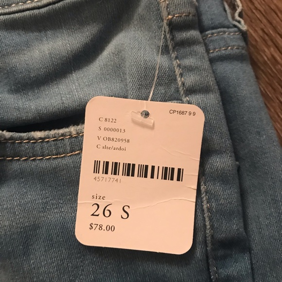 Free People Shark Bite Skinny Jeans - Picture 2 of 3